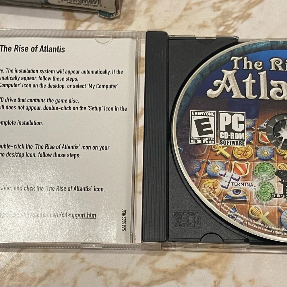 The Rise of Atlantis 2007 PC CD Rom Video Game - Microsoft Windows XP/Vista
